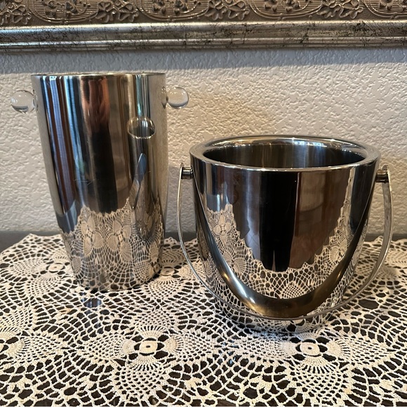 Crate&Barrel Biltmore Wine Cooler & Ice Bucket - Picture 3 of 7